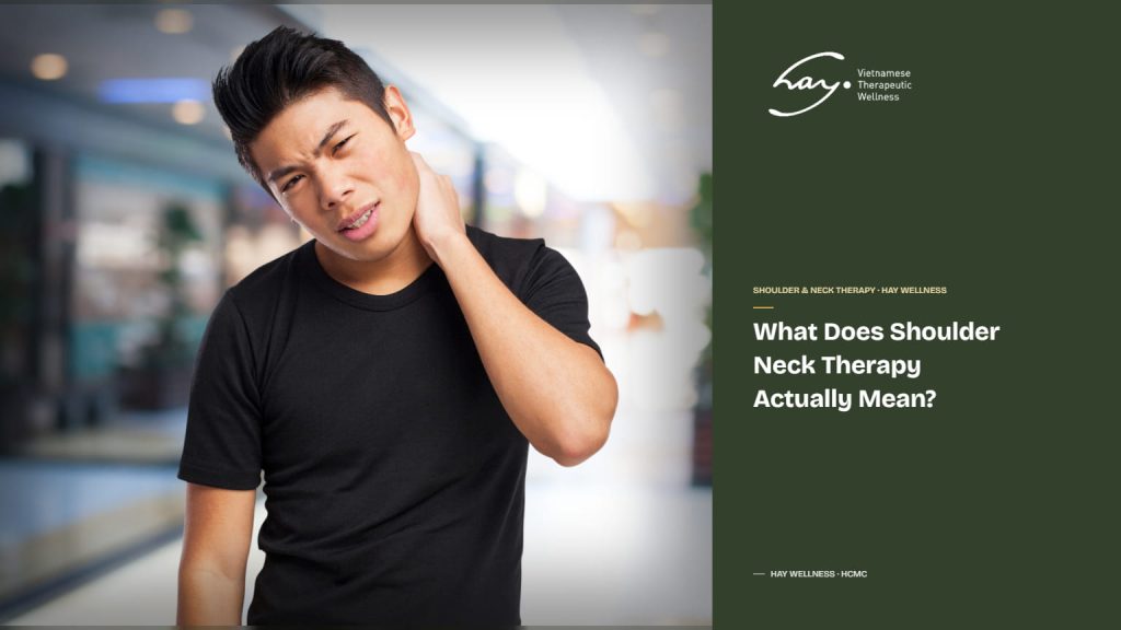 What Does Shoulder Neck Therapy Actually Mean?